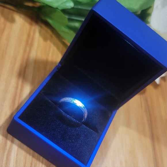 925 Sterling Silver Proposal Ring for Men,CertifiedTibetanSilver,Engagement Ring - Picture 8 of 9